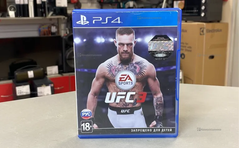 PS4. Диск UFC3