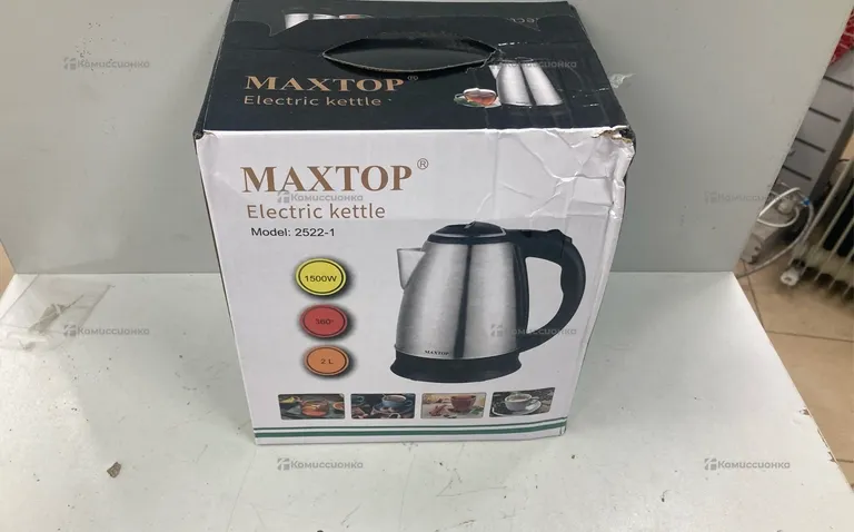Чайник электрический MAXTOP 2522-1 металл