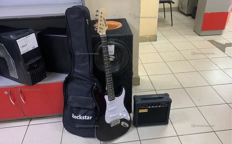 Электра гитара Rockstar  С комбиком