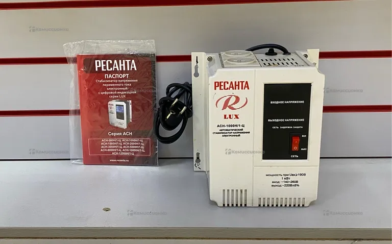 автоматически стабилизатор ресанта АСН-1000H/1-Ц
