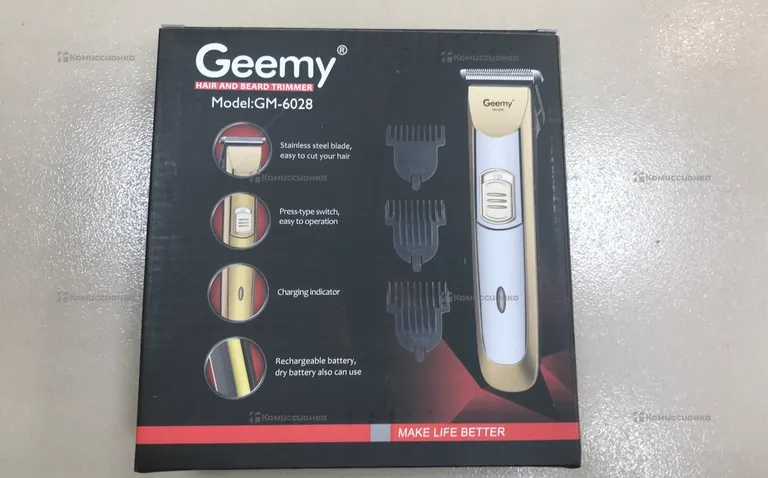 Машинка для стрижки Geemy gm6028