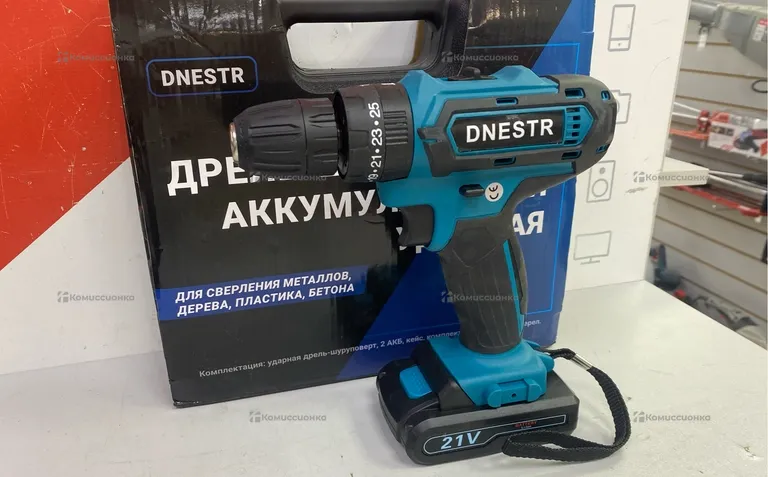 Дрель-шуруповерт ударная Dnestr