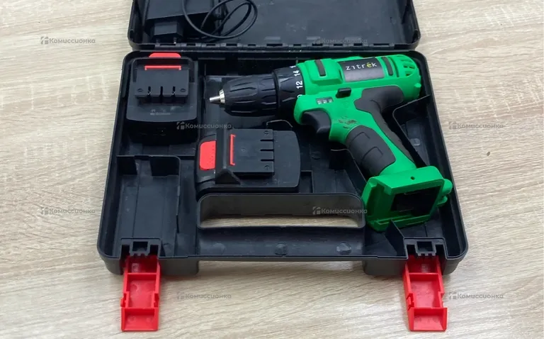 дрель-шуруповерт zitrek 12v green