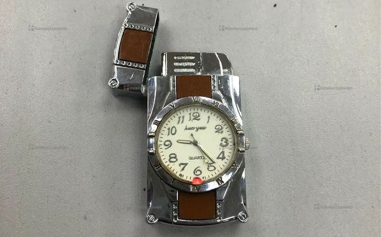 Зажигалка автогенка Часы Quartz