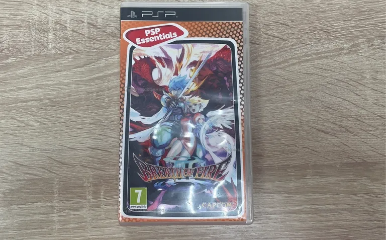 Диск на psp breath of fire