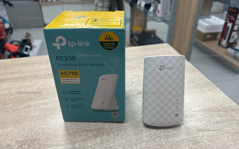 Усилитель WI-FI сигрнала tp link re200