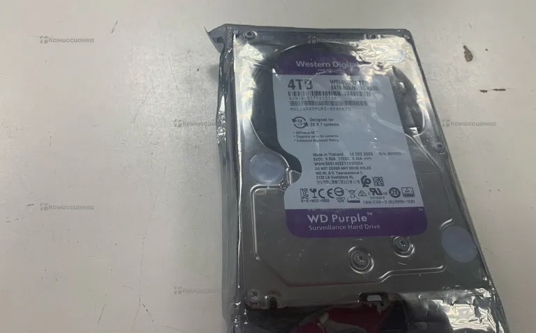 Жесткий диск  western digital blue 4tb