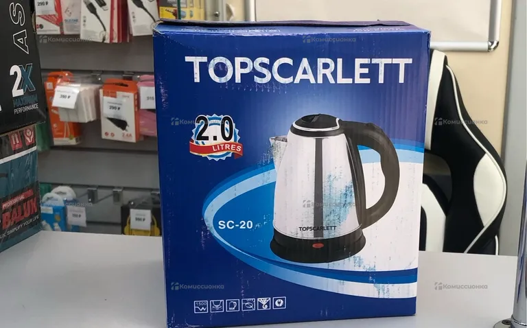 Чайник Металлический TopSCARLET SC-20