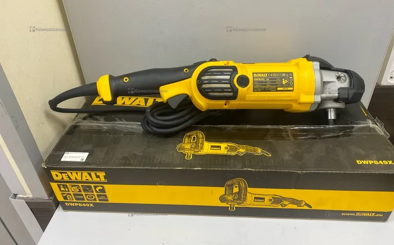 Полировальная машина dewalt DWP849X