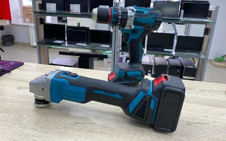 Набор MAKITA 2 в 1 УШМ+Шуруповерт