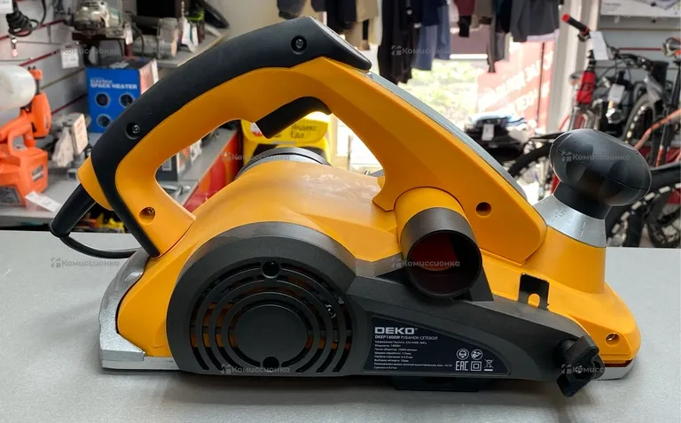 Сетевой электрорубанок DEKO DKEP1400W