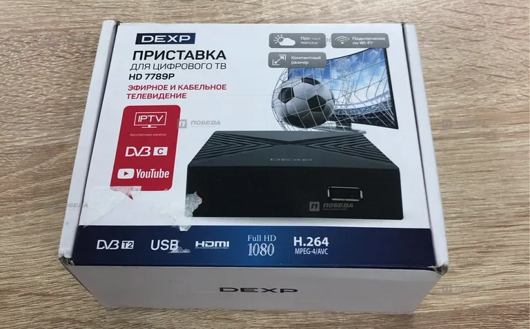 Тв приставка Dexp 7789