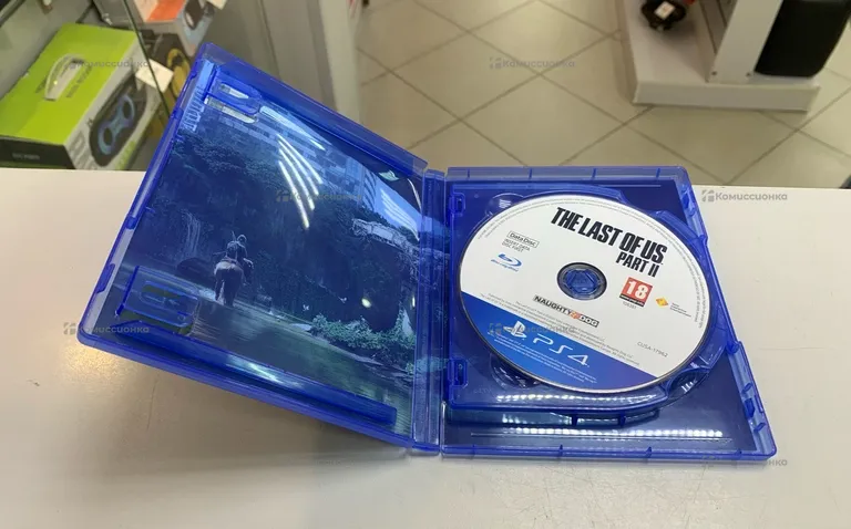 PS4. диск одни из нас часть 2
