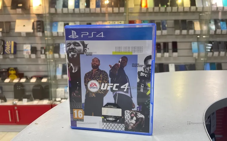 PS4. Диск для PS4 UFC 4
