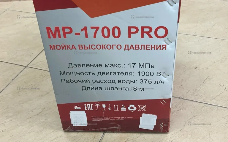 Мойка высокого давления ресанта mp-1700pro