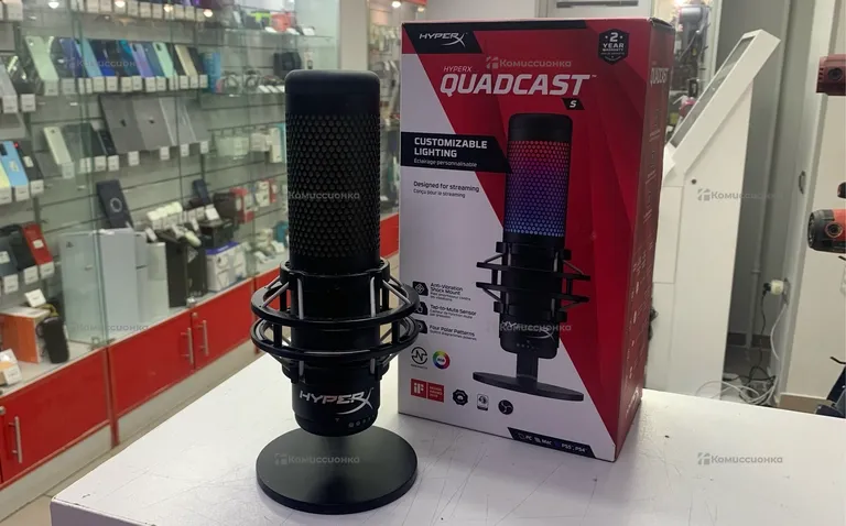 микрофон hyperx quadcast s