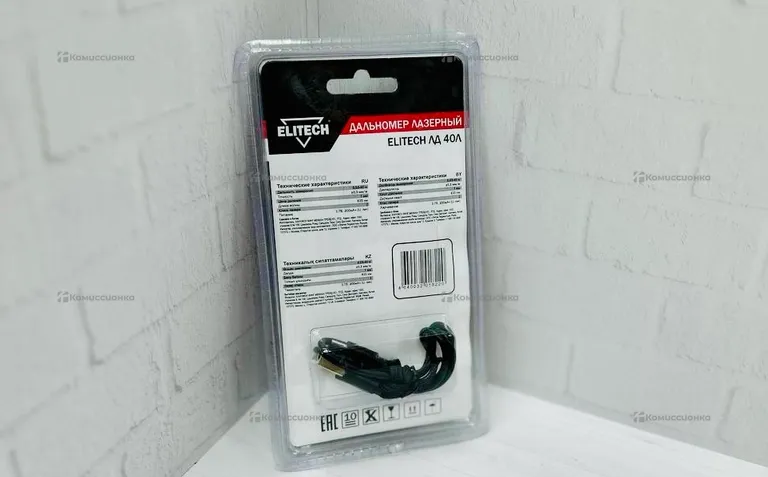 Лазерный дальнометр Elitech ЛД 40Л.