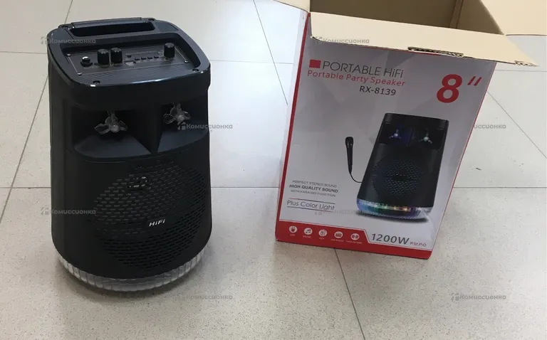 Колонка HIFI RX-8139 (со светомузыкой)