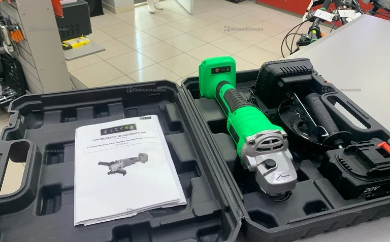 Аккумуляторная ушм Zitrek AG 20 apro