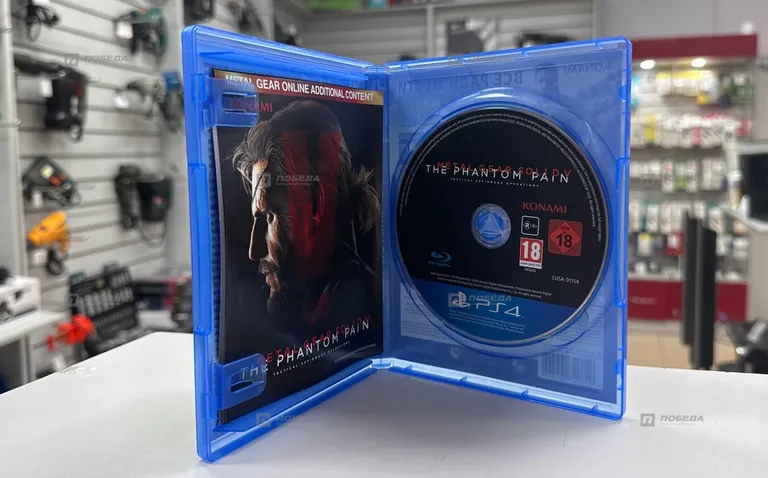 Ps4 диск Metal Gear Solid V