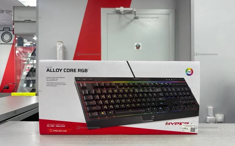 Клавиатура hyperx alloy rgb