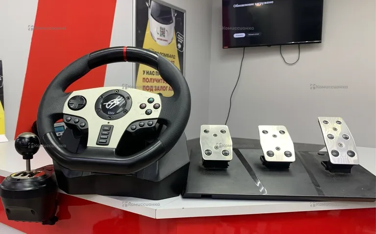Руль Dexp Wheelman Pro GT + КПП + педали