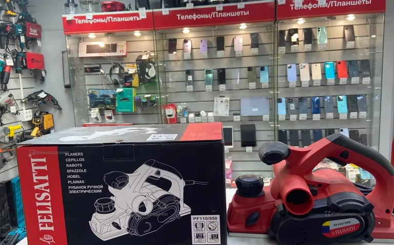рубанок электрический felisatti pf110/950