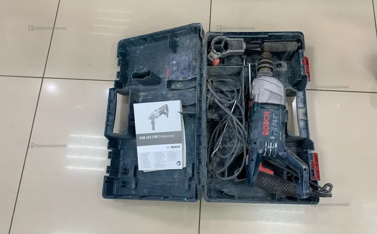 Дрель Bosch GSB 162-2 RE Case (ЗВП)