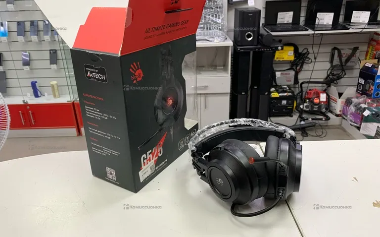 Проводные наушники игровые a4tech bloody g525 чер