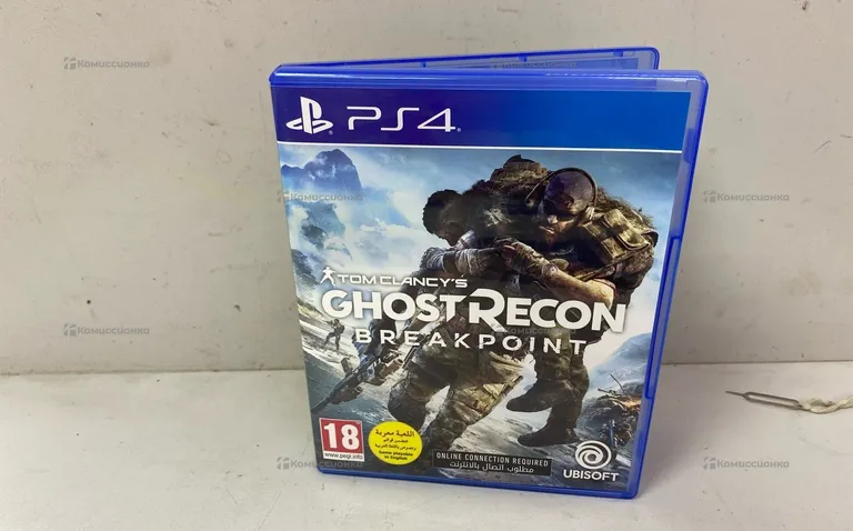 PS4. Диск Tom Clancys GHOST RECON BREAKPOINT