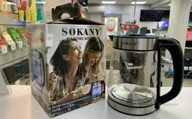 Купить Чайник электрический Sokany SH-1070 стекло б/у , в Нижний Новгород Цена:890рублей