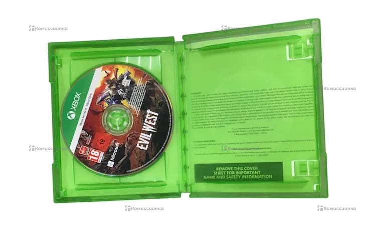 Xbox диск evil west