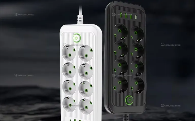 Удлинитель F20U 8р+USB