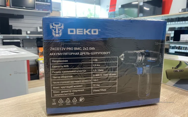 Аккумуляторная дрель-шуруповерт ZKCD12V Pro 2