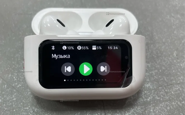 блютуз наушники airpods pro с экраном (Т)
