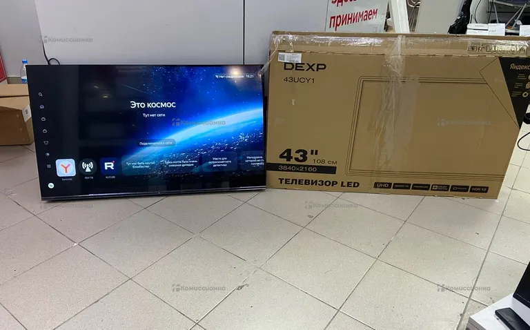 Телевизор DEXP 43UCY1 SmartTV