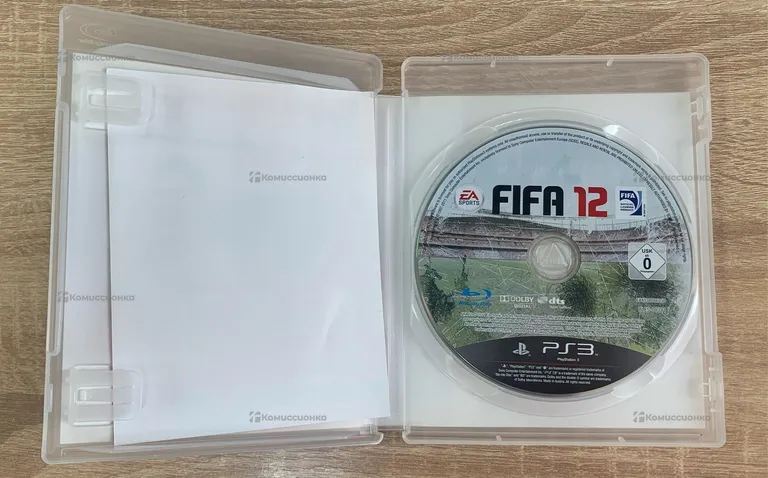Диск для PS3. fifa 12 ps3