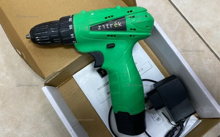 шуруповерт zitrek green 12 li