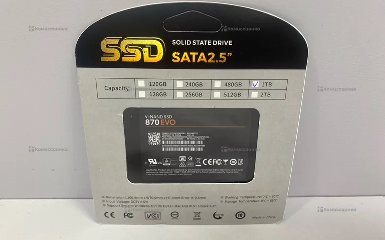 Ssd 1TB sata2,5