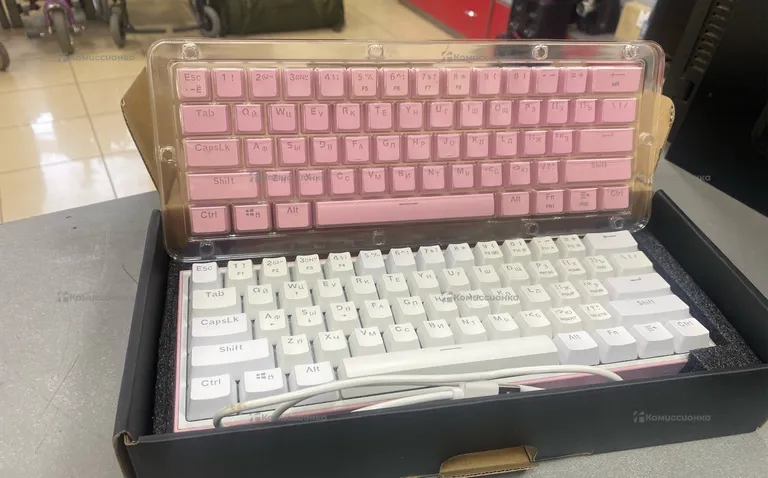 Клавиатура  Redragon fizz Rainbow k617-R