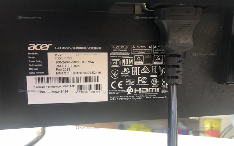 Монитор Acer KA272bi