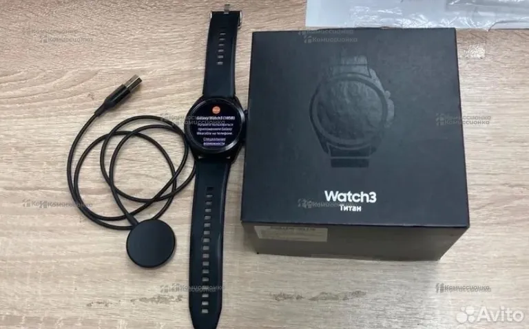 Часы  Samsung Watch 3 titanium