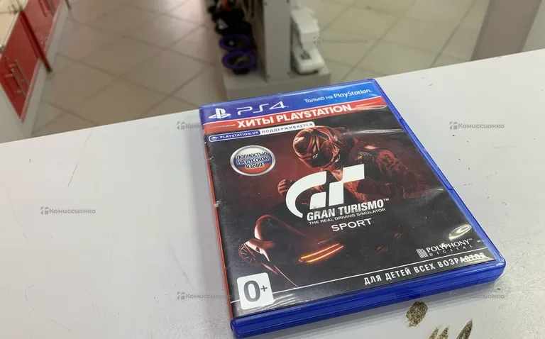 PS4. диск Grand Turismo Sport