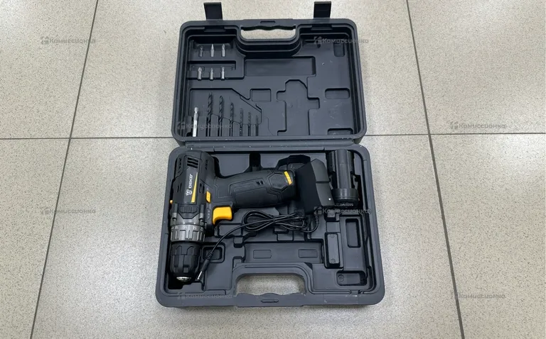 Аккумуляторная дрель-шуруповерт DEKO GCD12DU3 SET 4 в кейсе + оснастка 13 шт, 12В, 2х2.0Ач, з/у