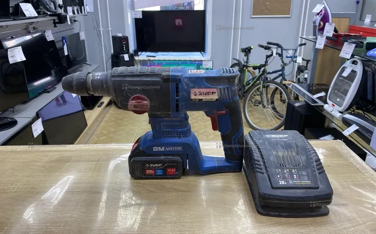 Аккумуляторный перфоратор ЗУБР PB-260-42 20v
