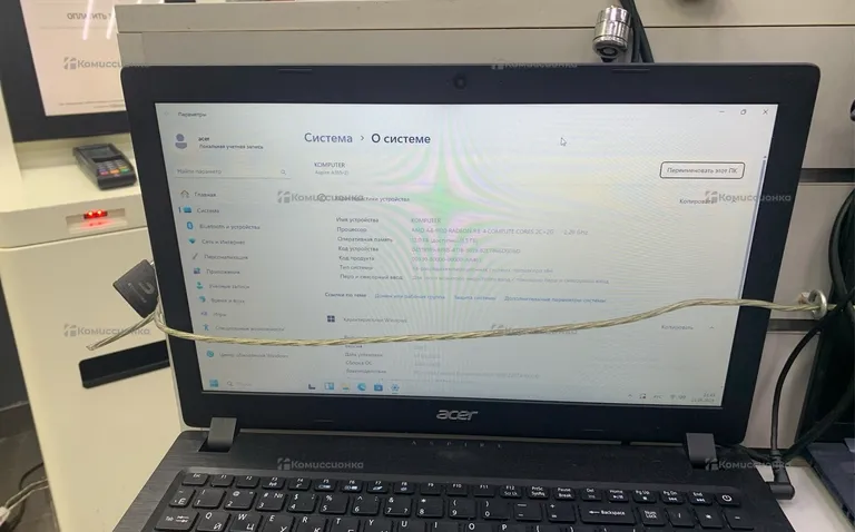 Ноутбук Acer aspire 3 a315-21