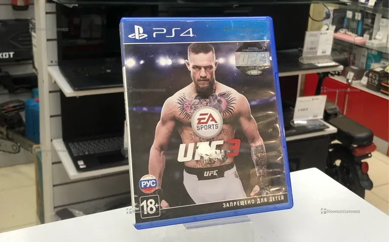 PS4. диск UFC 3