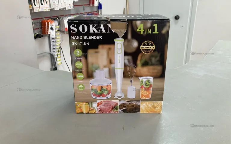 Блендер погружной Sokany WK-1718-4 *4