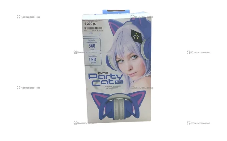 Наушники  Qumo party cat mini