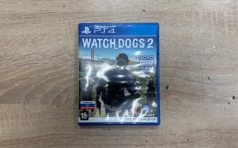 Приставка PS4. диск Watch Dogs 2
